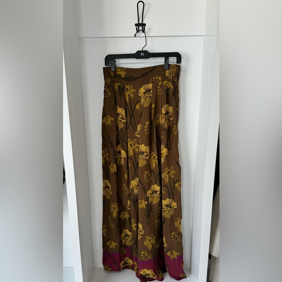 Anthropologie Maeve Terrace Floral Pants Size 4 - Picture 5 of 8
